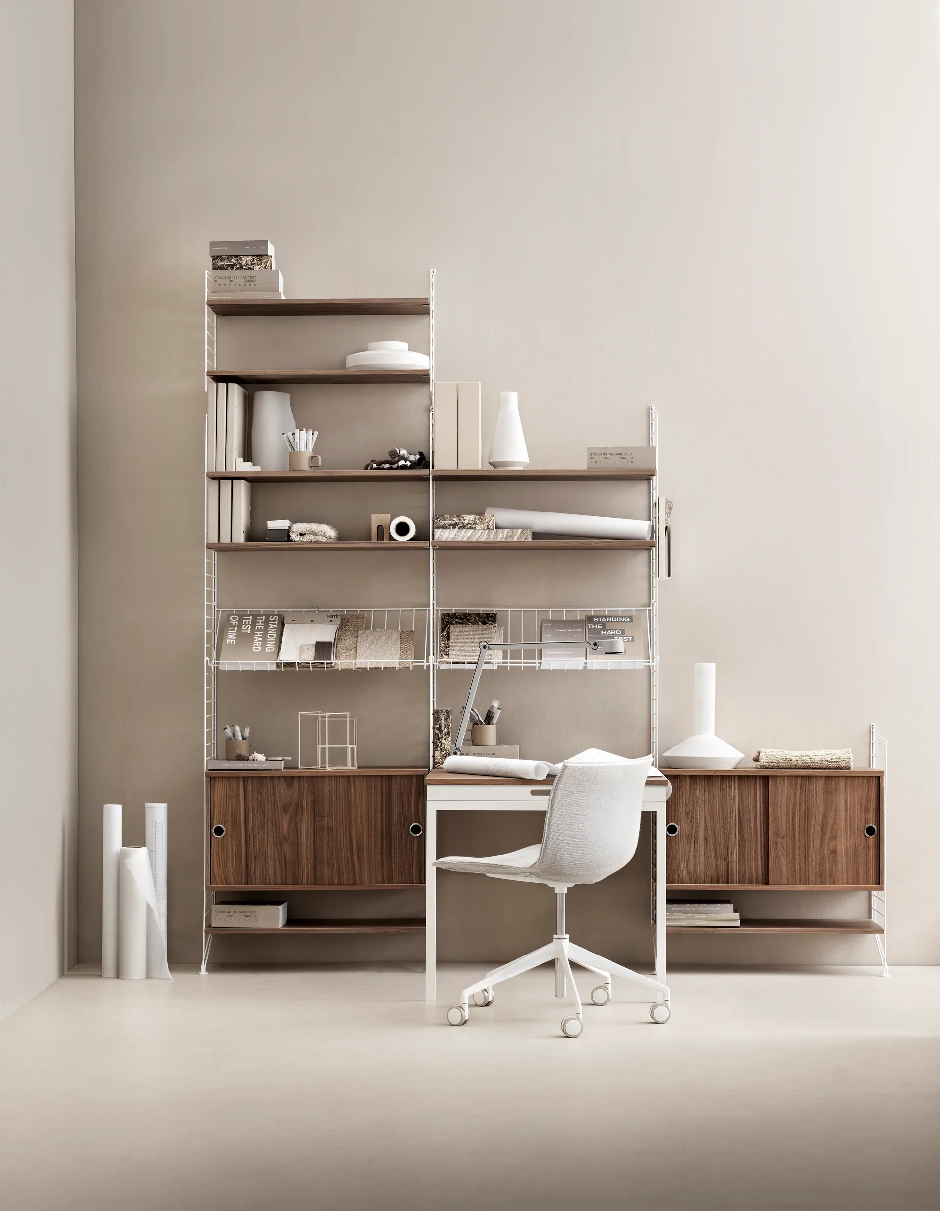 Estante para reistero String metálico, Blanco String