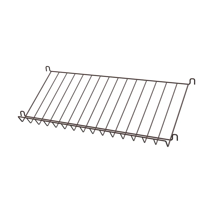 Estante para reistero String metálico - Marrón oscuro, 78×30 cm - String