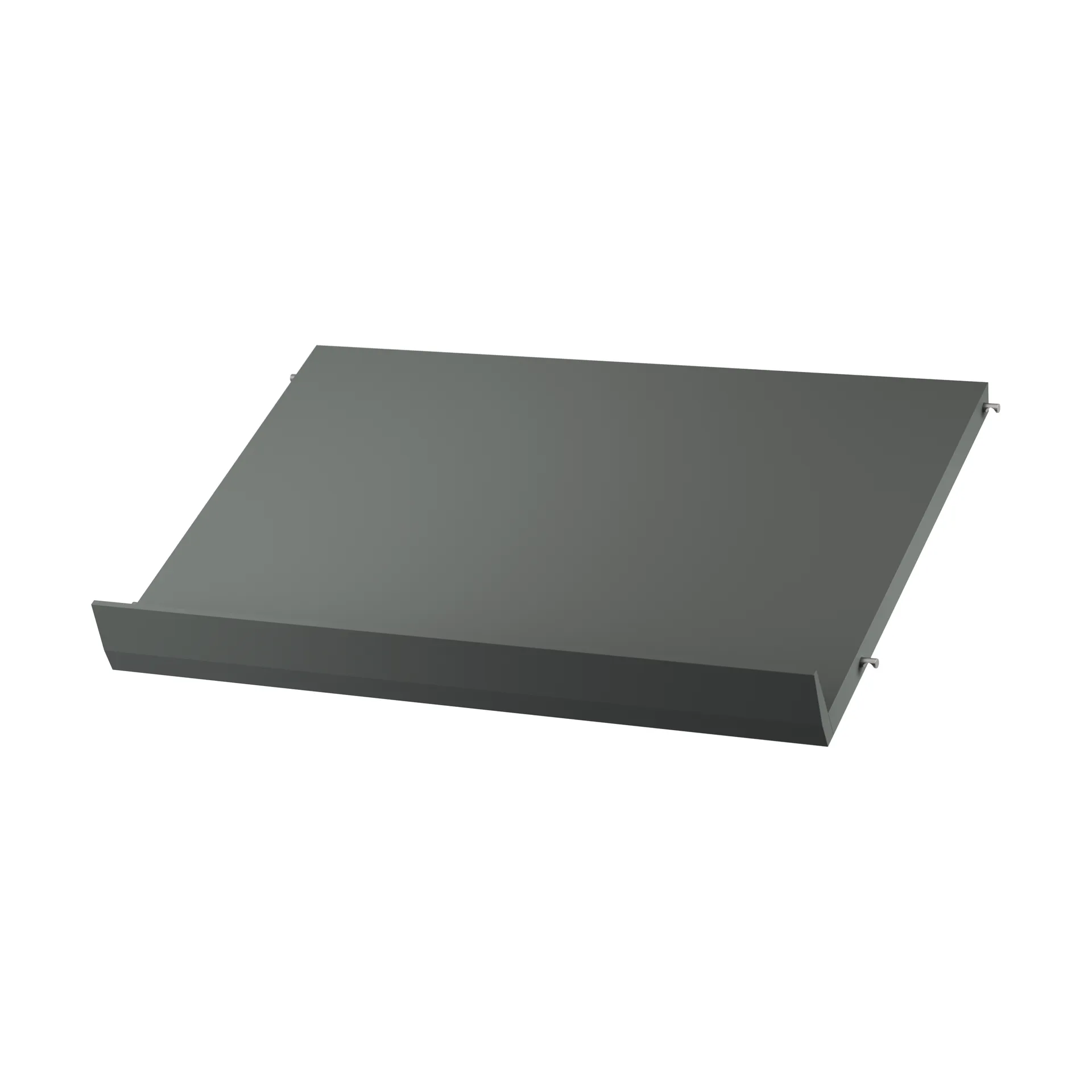 Estante para revistero String madera, Gris oscuro, 58x30 cm String