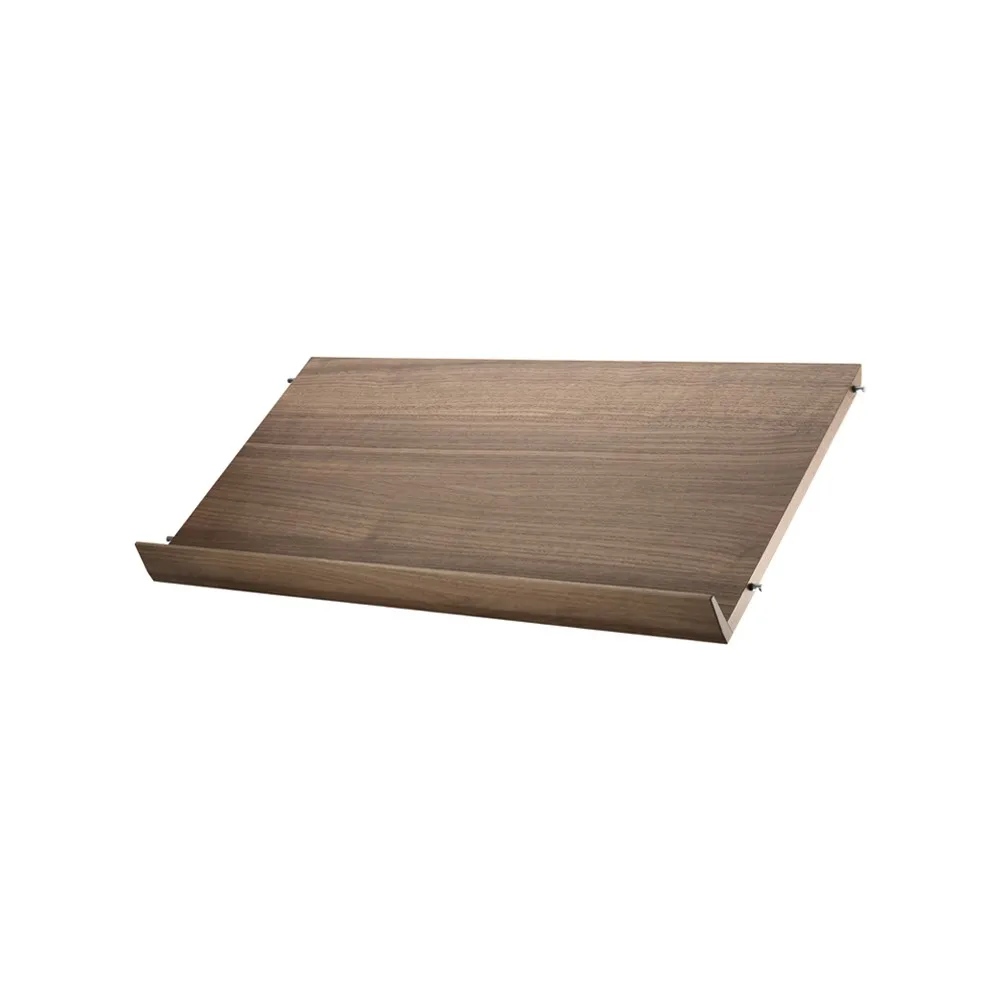 Estante para revistero String madera, Nogal, 78x30 cm String