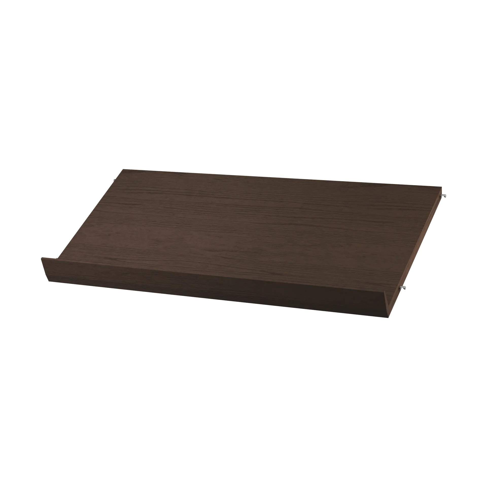 Estante para revistero String madera, Roble oscuro, 78×30 cm String