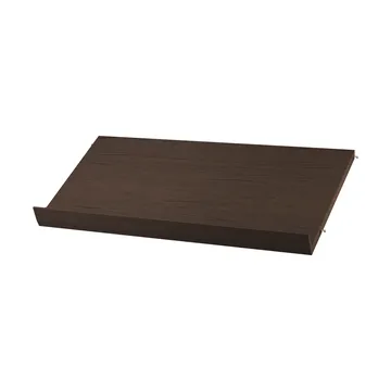 Estante para revistero String madera - Roble oscuro, 78×30 cm - String