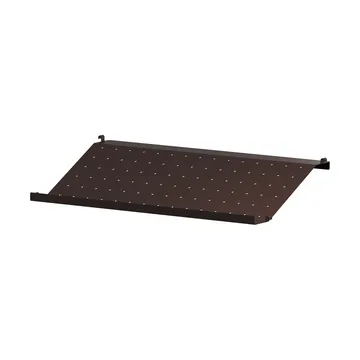 Estante para zapatos String metal - Marrón oscuro, 58×30 cm - String