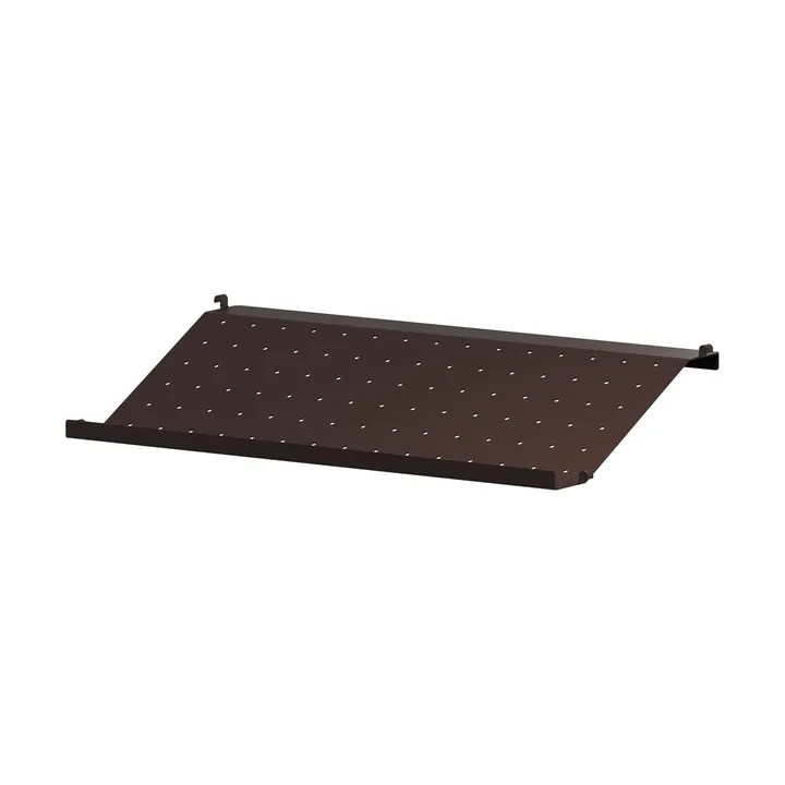 Estante para zapatos String metal - Marrón oscuro, 58×30 cm - String