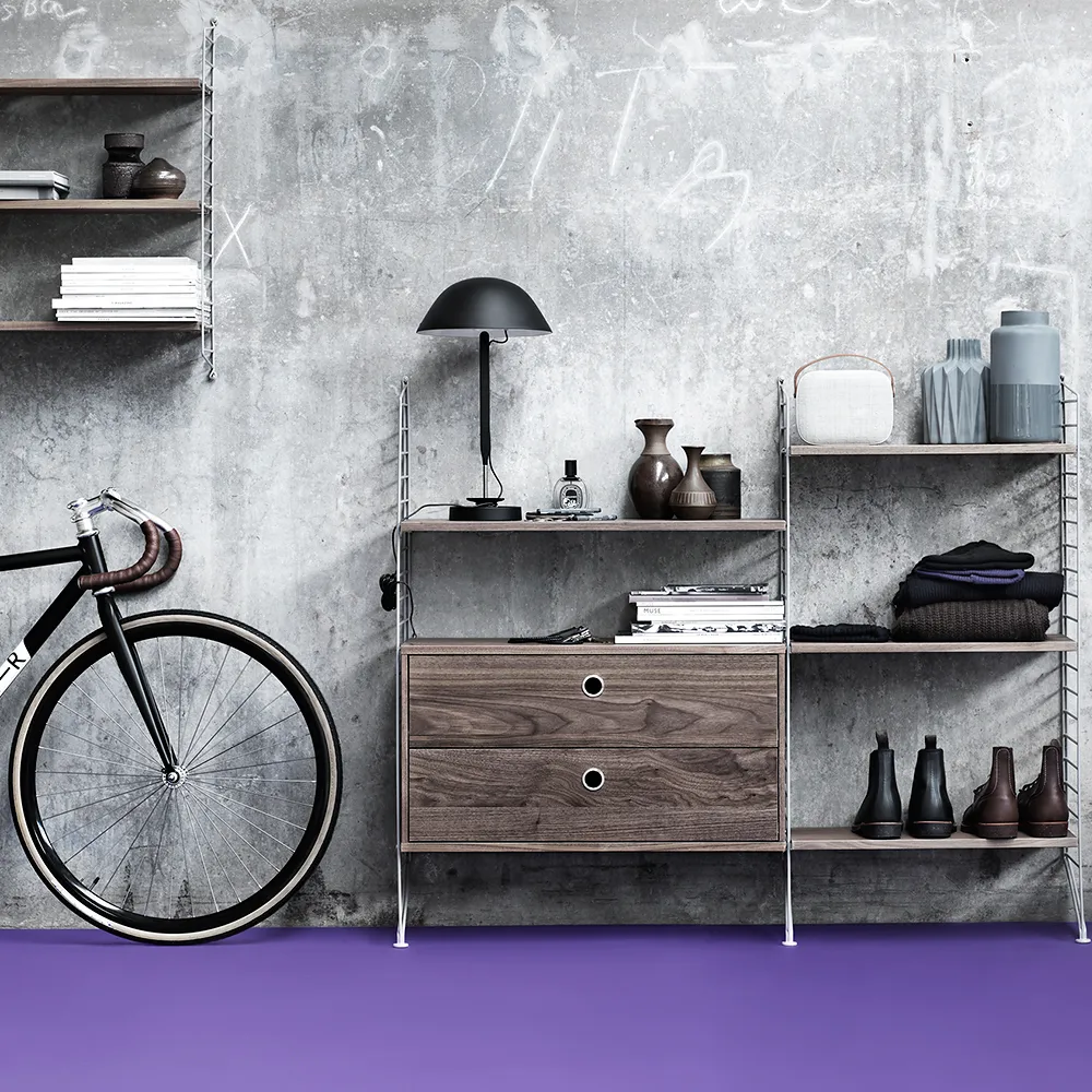 Estante String, Beige, 58x20 cm, set de 3 String