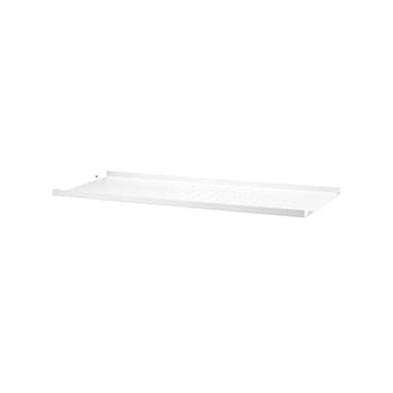 Estante String metal - Blanco, 78x20 cm, borde bajo - String