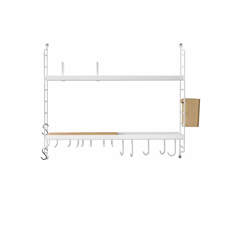 Estantería de pared Cocina String - Blanco - String