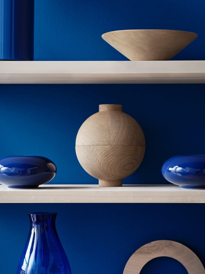 Estantería String 1949-2024 Limited Edition 60x60x20 cm, Blue/white oiled pine String