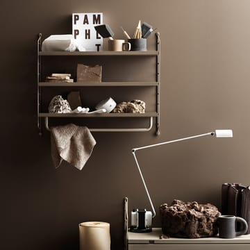 Estantería String Pocket metal - Taupe - String