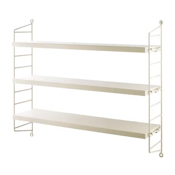 Estantería String Pocket - Special Edition - Satin Beige - String