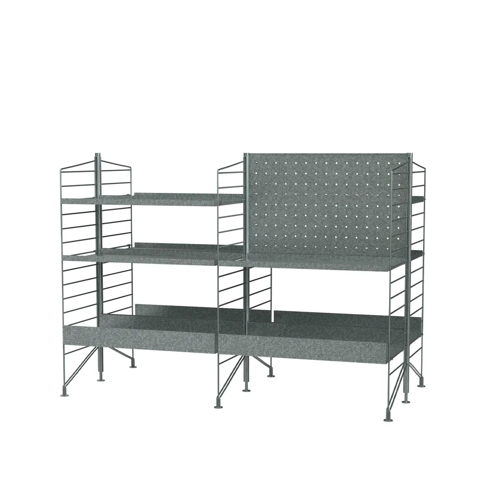 Exterior String Galvanizado - Combinación L,  String