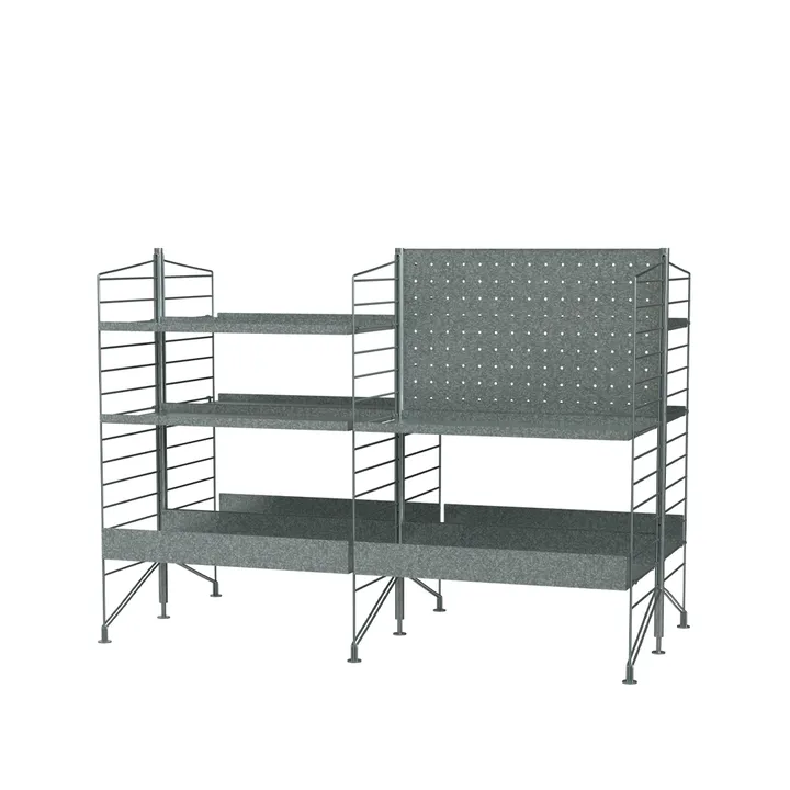 Exterior String Galvanizado - Combinación L - String