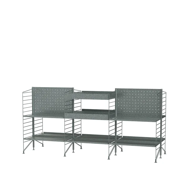 Exterior String Galvanizado - Combinación N - String