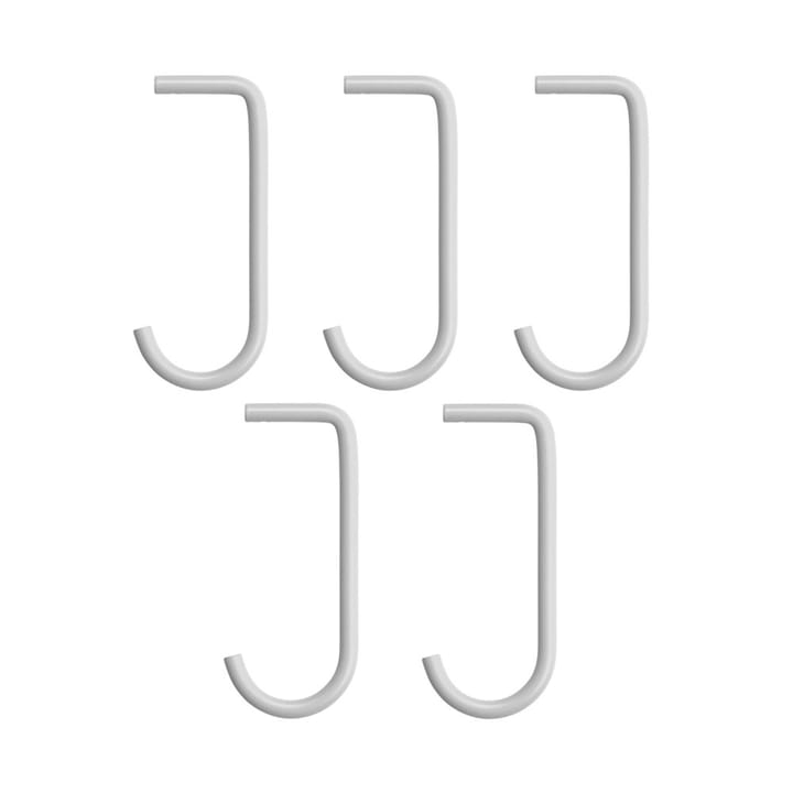 Gancho J String - Gris, paquete de 5 - String