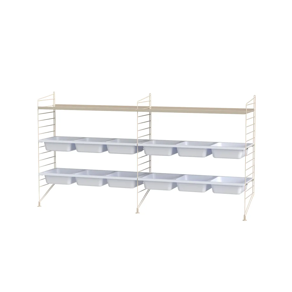 Habitación de niños String beige - Combinación F,  String