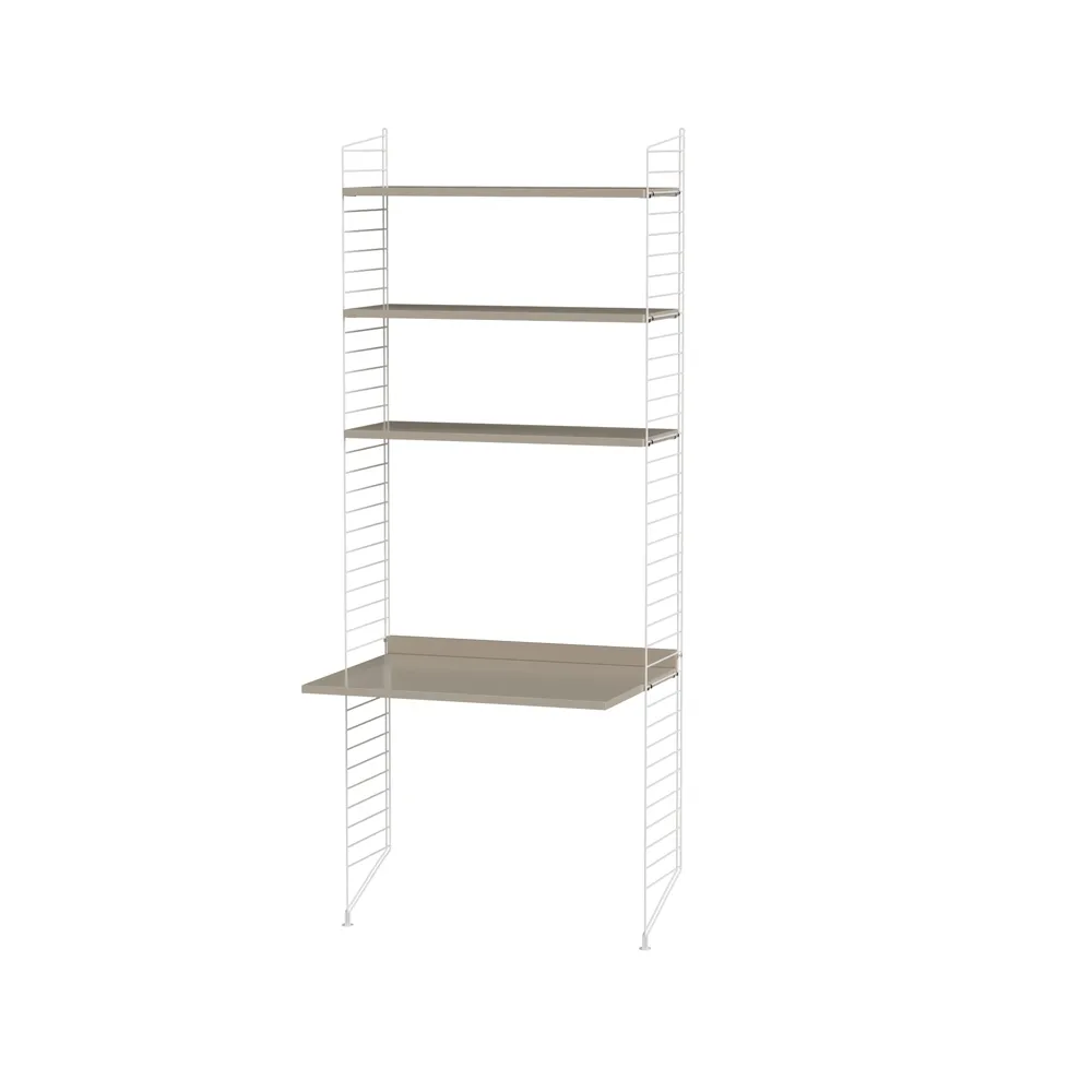 Habitación de niños String beige y blanco - Combinación C,  String