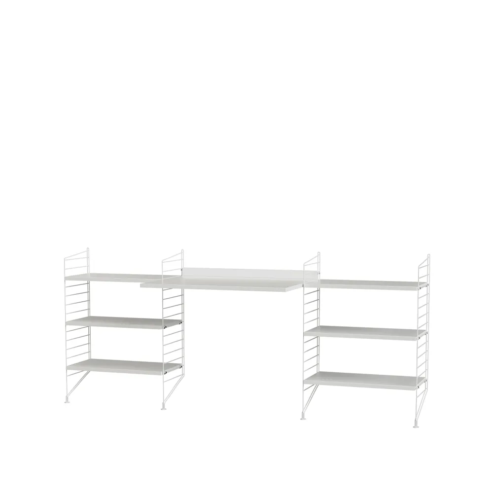 Habitación de niños String blanco - Combinación D,  String