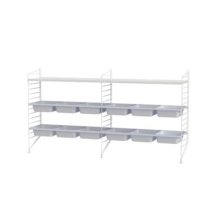 Habitación de niños String blanco - Combinación F - String