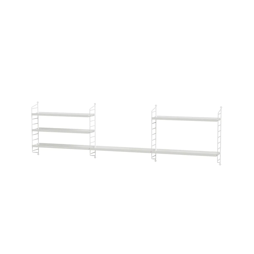 Habitación de niños String blanco - Combinación G,  String
