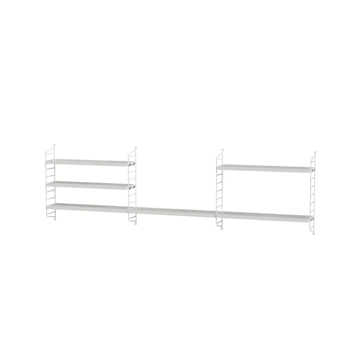 Habitación de niños String blanco - Combinación H - String