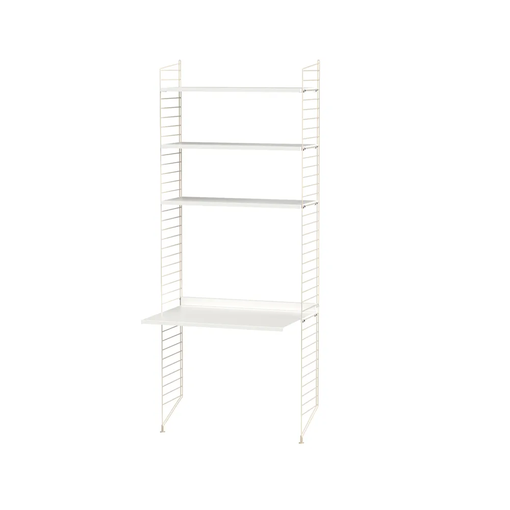 Habitación de niños String blanco y beige - Combinación C,  String