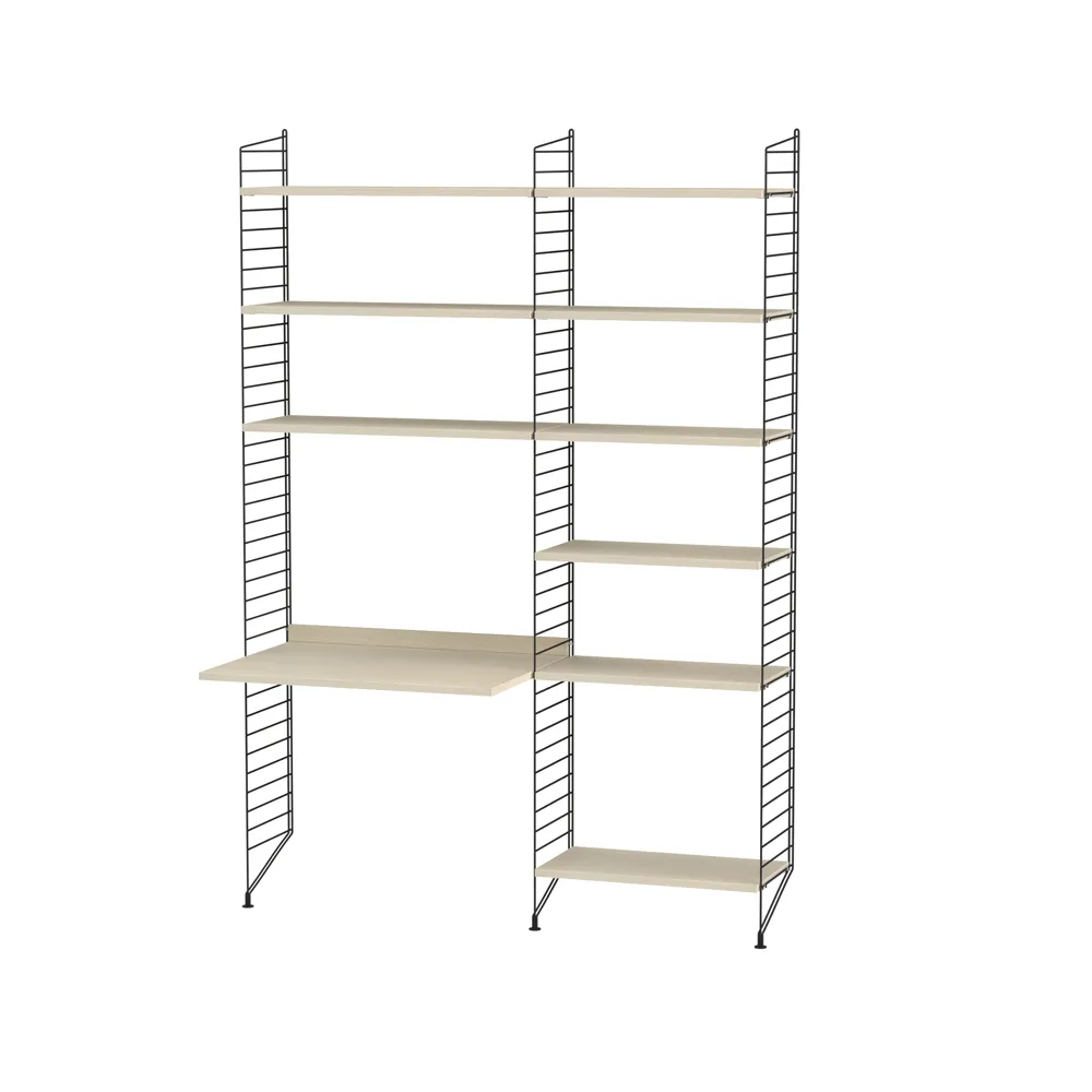 Habitación de niños String fresno y negro - Combinación D String