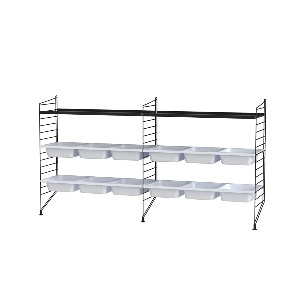 Habitación de niños String negro - Combinación F,  String