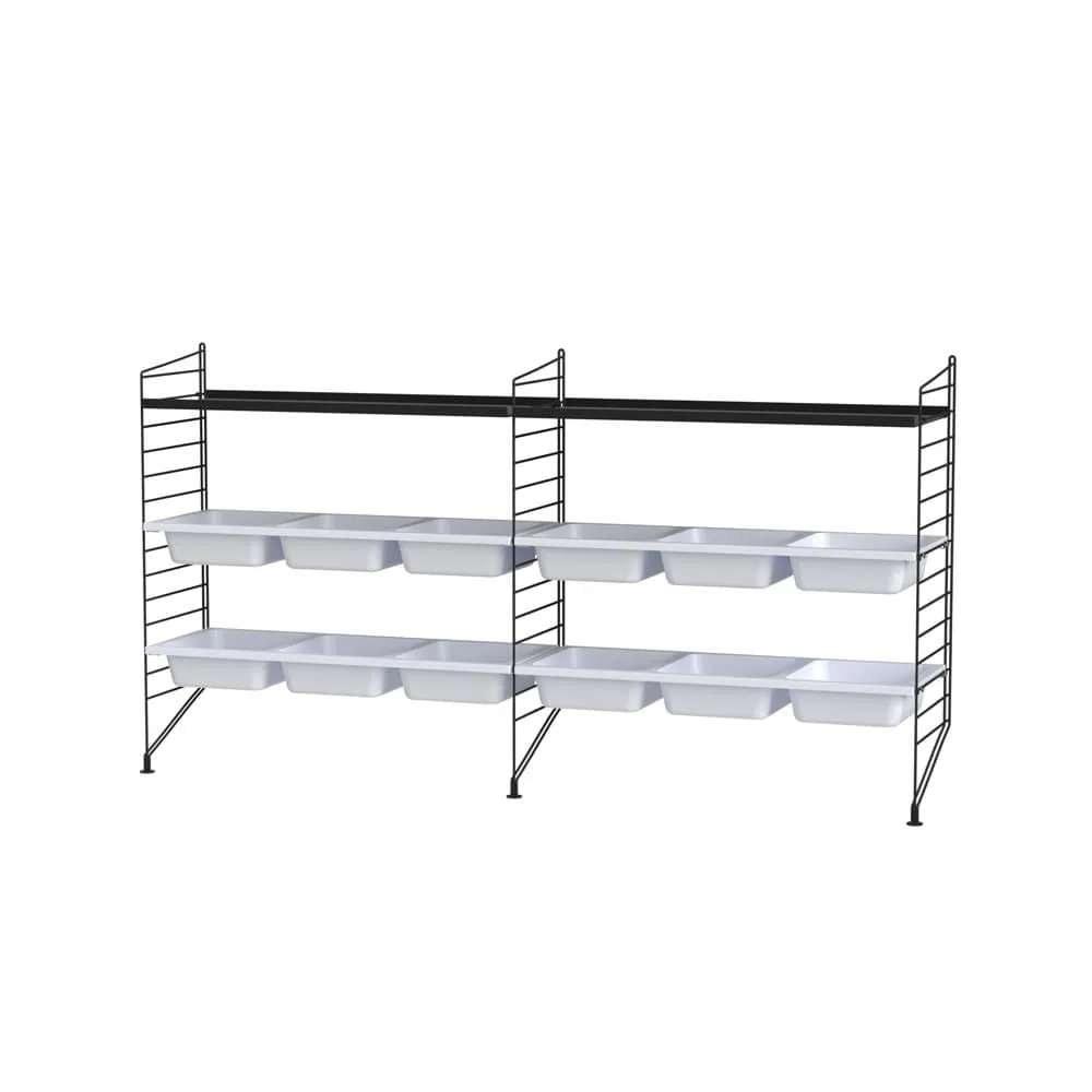 Habitación de niños String negro - Combinación F String