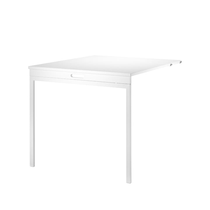 Mesa plegable String - Blanco-patas de metal blancas - String