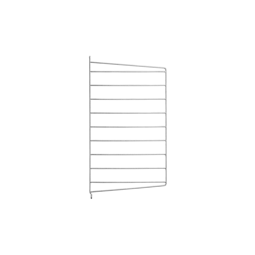 Panel de pared galvanizado String Outdoor, Galvanizado, 50x30 cm, paquete de 1 String