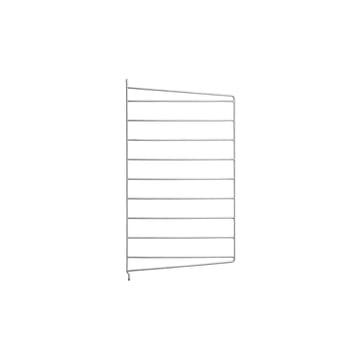 Panel de pared galvanizado String Outdoor - Galvanizado, 50x30 cm, paquete de 1 - String