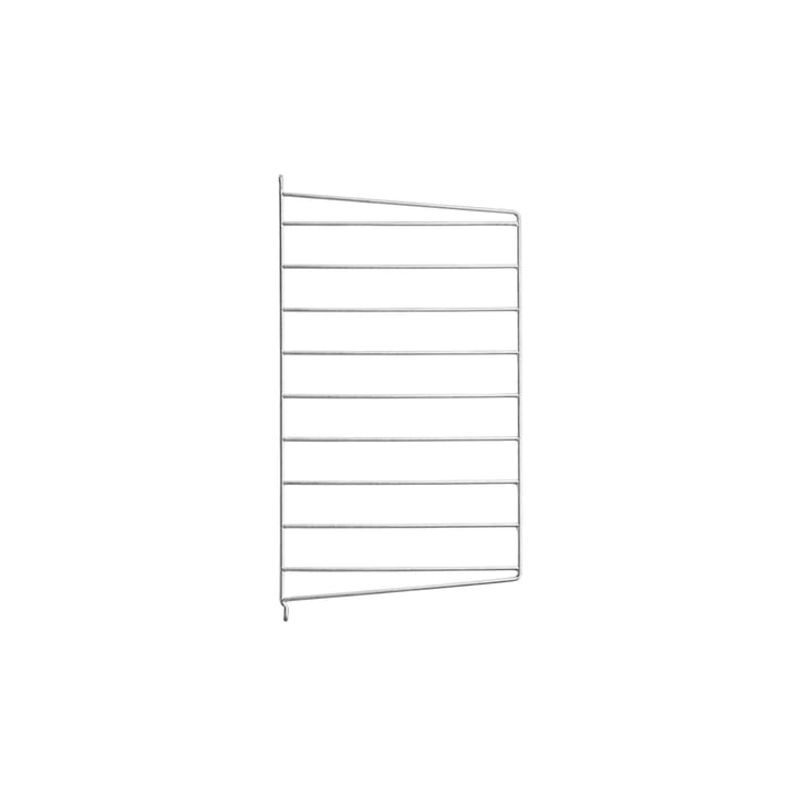 Panel de pared galvanizado String Outdoor - Galvanizado, 50x30 cm, paquete de 1 - String