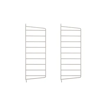 Panel de pared String - Beige, 50x20 cm, set de 2 - String