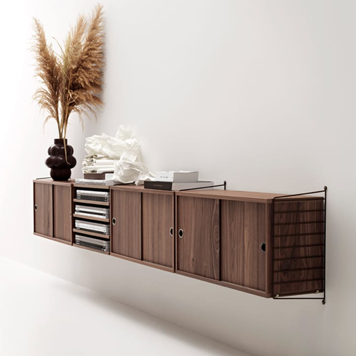 Panel de pared String, Beige, 50x30 cm, paquete de 1 String