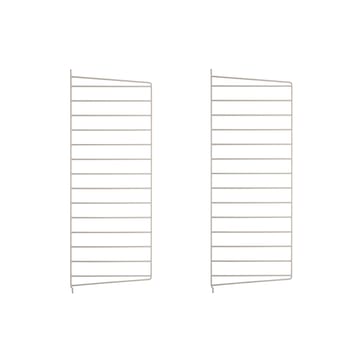 Panel de pared String - Beige, 75x30 cm, paquete de 2 - String