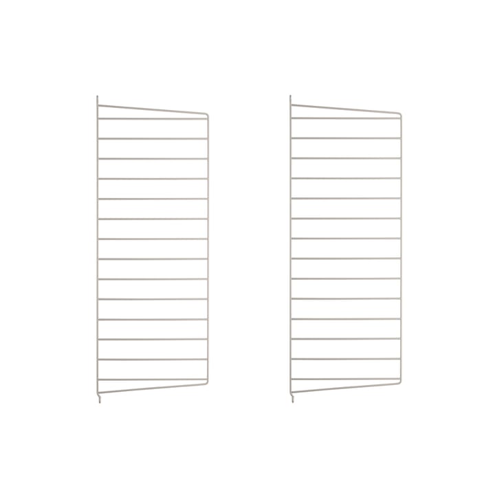 Panel de pared String - Beige, 75x30 cm, paquete de 2 - String