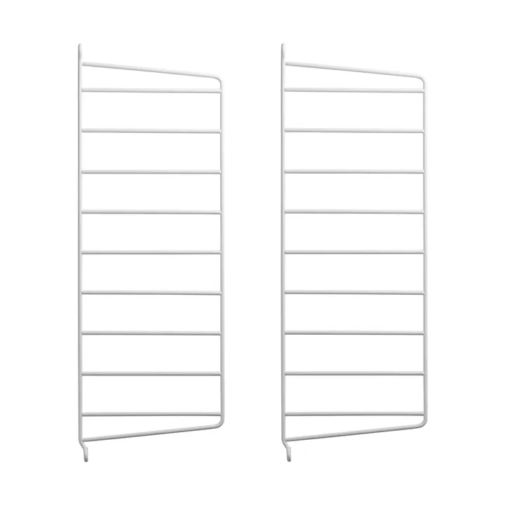 Panel de pared String - Blanco, 50x20 cm, paquete de 2 - String