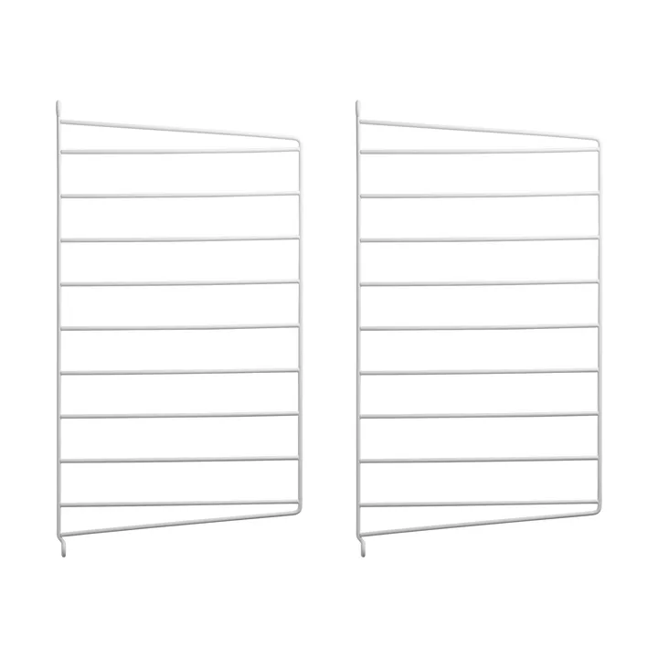 Panel de pared String - Blanco, 50x30 cm, paquete de 2 - String