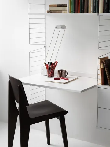 Panel de pared String - Blanco, 75x30 cm, paquete de 1 - String