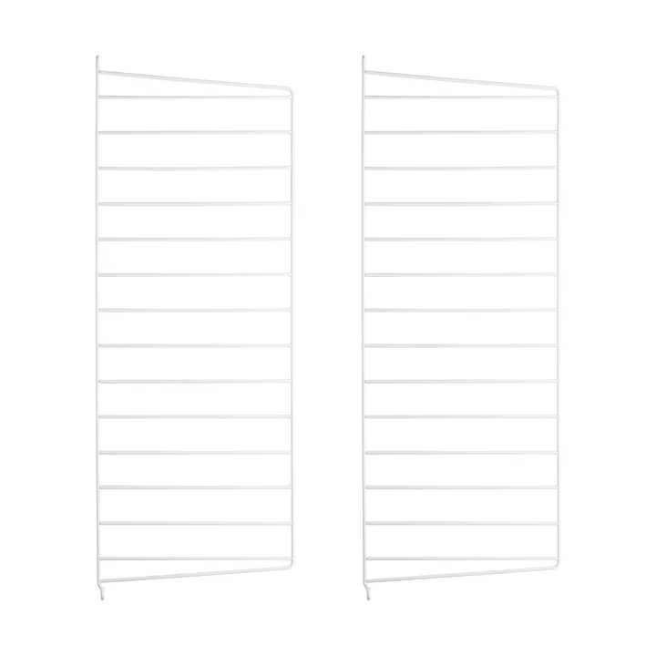 Panel de pared String - Blanco, 75x30 cm, paquete de 2 - String