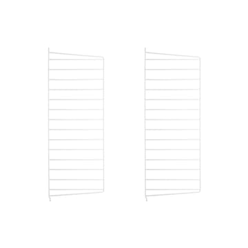 Panel de pared String - Blanco, 75x30 cm, paquete de 2 - String