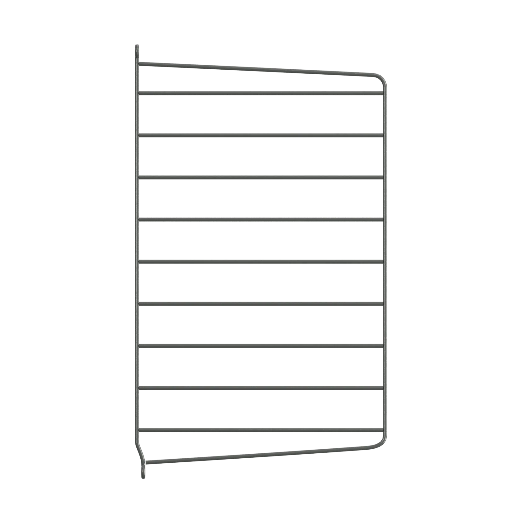 Panel de pared String, Gris oscuro, 50x30 cm, paquete de 1 String