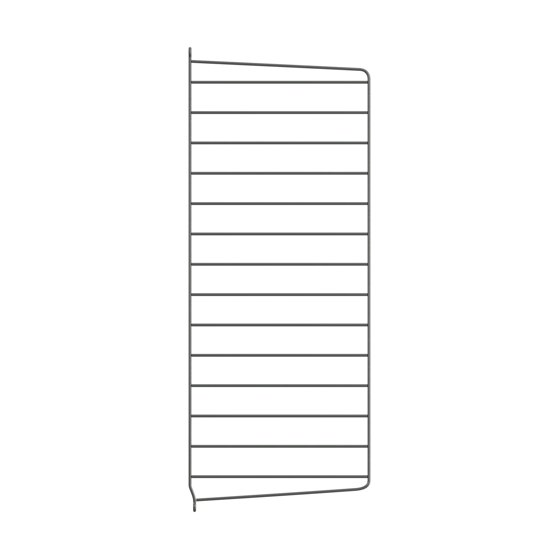 Panel de pared String, Gris oscuro, 75x30 cm, 1 unidad String