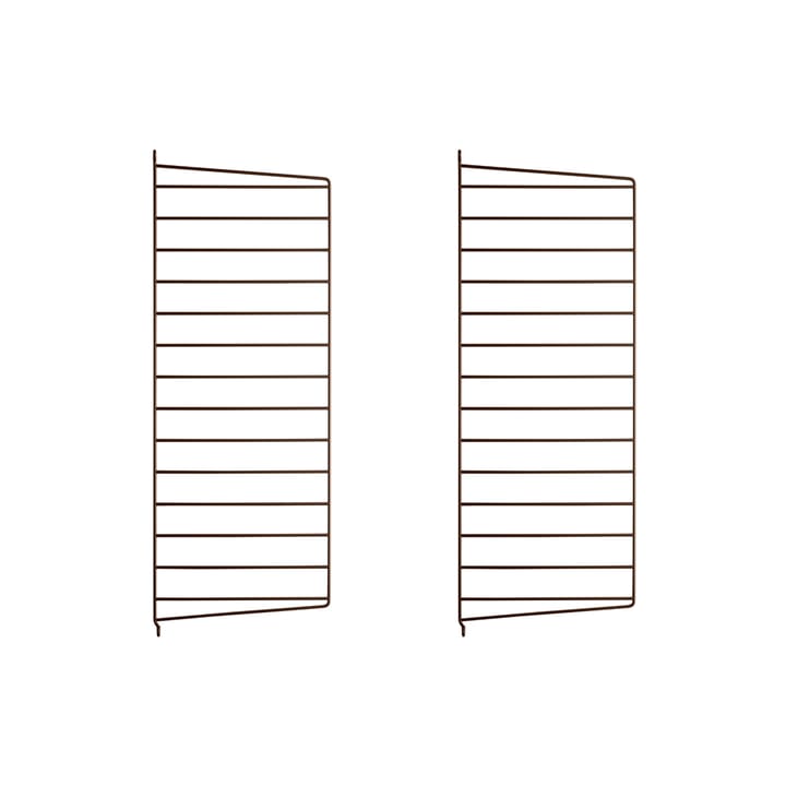Panel de pared String - Marrón, 75x30 cm, paquete de 2 - String