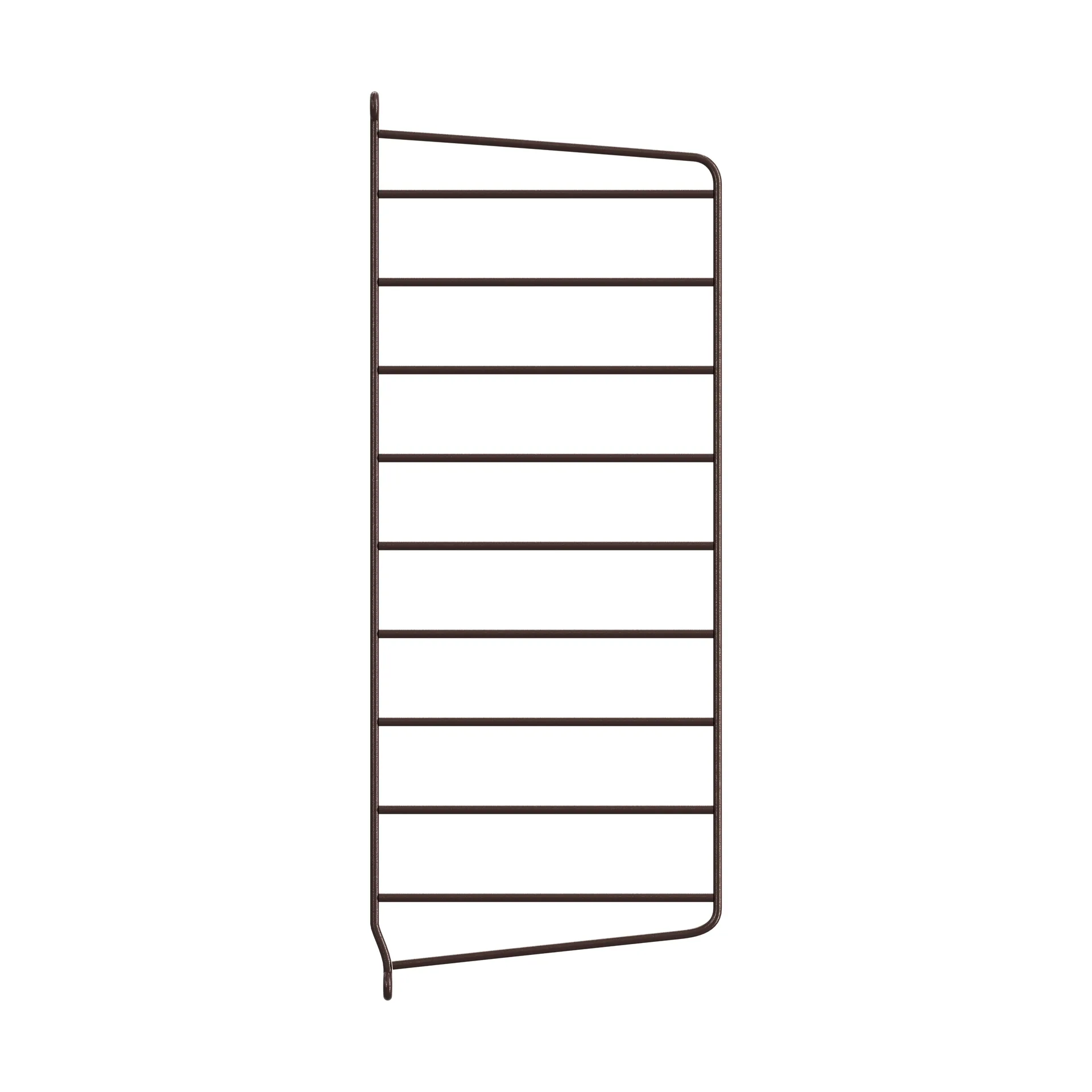 Panel de pared String, Marrón oscuro, 50x20 cm, pack de 1 String