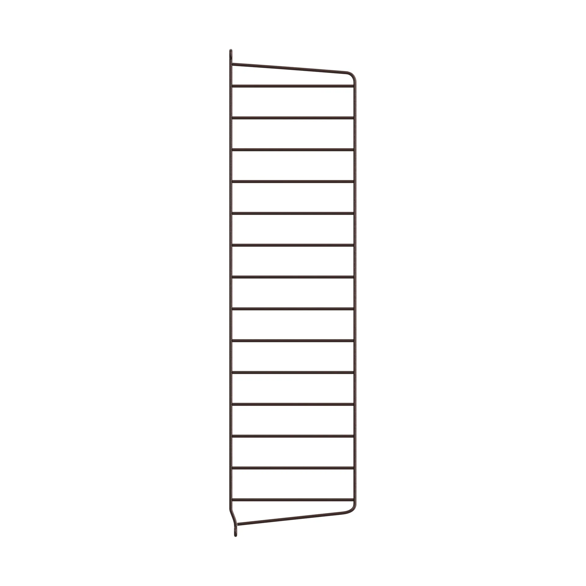 Panel de pared String, Marrón oscuro, 75x20 cm, pack de 1 String