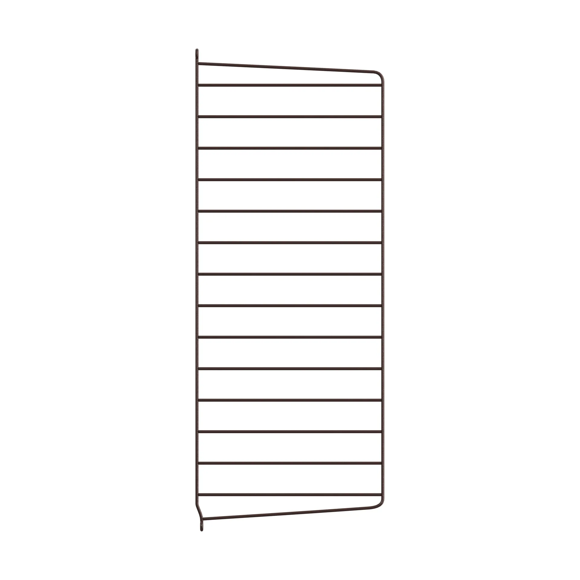 Panel de pared String, Marrón oscuro, 75x30 cm, paquete de 1 String