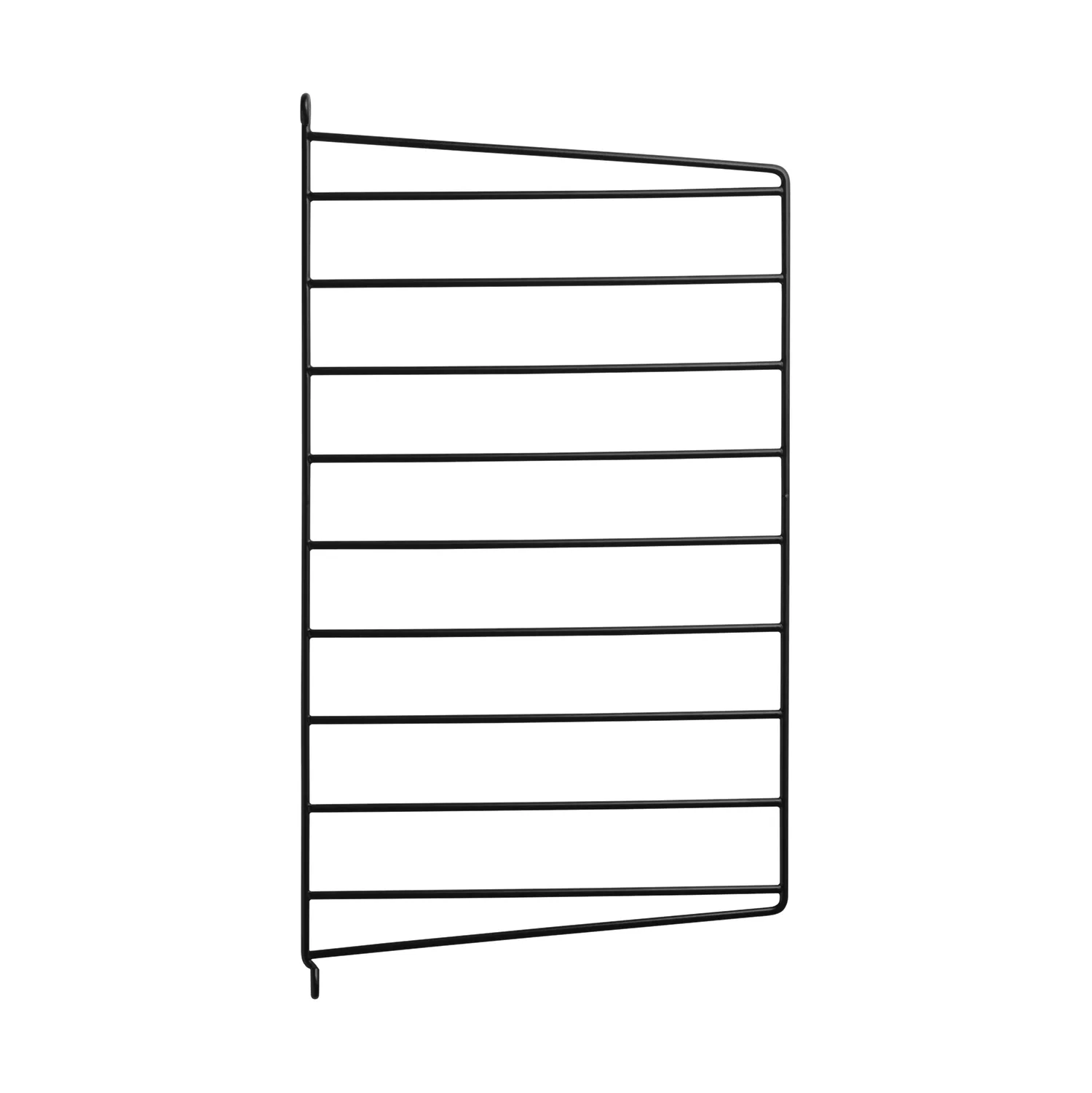 Panel de pared String, Negro, 50x30 cm, paquete de 1 String