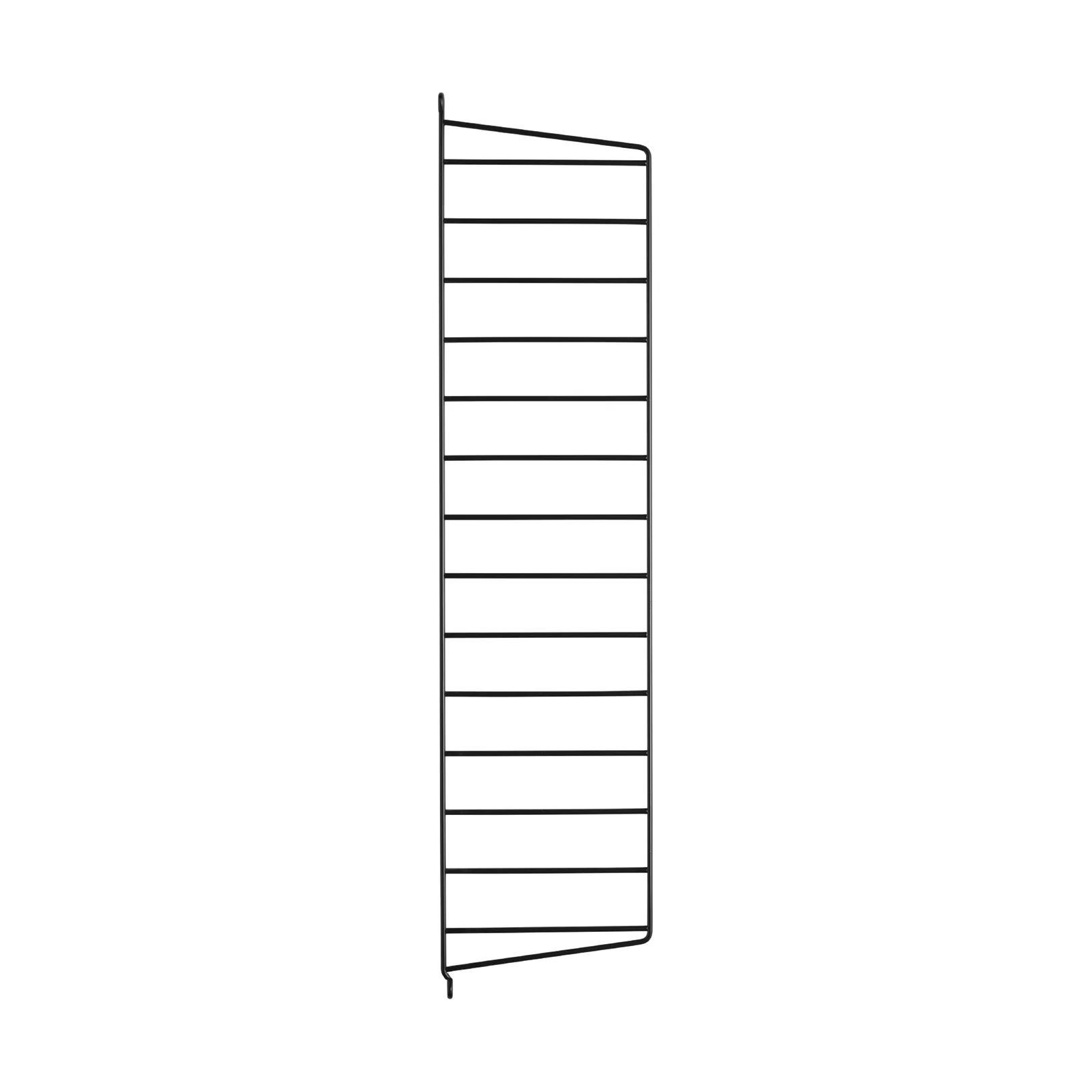 Panel de pared String, Negro, 75x20 cm, paquete de 1 String