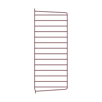 Panel de pared String - Rojo oscuro, 75x30 cm, 1-pack - String